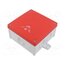 80670101 Enclosure: junction box; X: 127mm; Y: 127mm; Z: 70mm; IP66; grey; ABOX U_YXJdSOYxLO6FcTN9P5eShwUHd43Eb9Ue2sbsKbZno