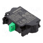 3SU1400-1AA10-3BA0 Contact block; 22mm; 3SU1.5; -25÷70°C; front fixing; Contacts: NO JtHwCovqZsO8DtCmju65NrJhd2CdrZap-mmh_MDBkNk