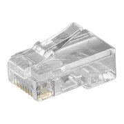 PLUG RJ-45 8P8C, CAT5e, plakanajam kabelim/elastīgajam vadam

 CKI388.jpg