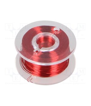LD10-0 Silver plated copper wires; 0.1mm; red; Cu,silver plated; 100m kaGTw9JKZ5FHfUGEw-whudBl98lw4wgT8xV1ovHyCi4
