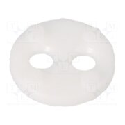450-060 Spacer sleeve; LED; Øout: 6.4mm; ØLED: 3mm,5mm; L: 1.5mm; white 60tEuJP0mpzgl7C-i_UnwMzZelw3IZs9j_mue7vaSxY