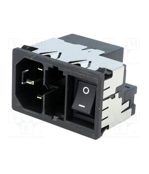 KMF1.1191.11 Connector: AC supply; socket; male; 10A; 250VAC; C14 (E); KMF E-Da5ni8lhL5mi5AFew6vhkoaQ6M0Jqn-tRKBS4-Wic