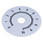 220.105 Scale; Range: 0 ÷ 10; Ø50mm; Øhole: 10mm; aluminium V8HtoWqZd8rr8NGR6XoLVHT2yuW3fhUCIBcE5IWss_4
