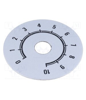 220.105 Scale; Range: 0 ÷ 10; Ø50mm; Øhole: 10mm; aluminium V8HtoWqZd8rr8NGR6XoLVHT2yuW3fhUCIBcE5IWss_4