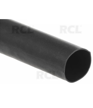 SILTUMKRŪVUMA MANSETA ø19,1/6,3 mm, 3:1, ar līmi, melna, 1 m

 IKEM19K3.jpg