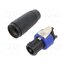 NLT4FXX-BAG Connector: SpeakON; plug; female; PIN: 4; for cable; 40A; 250VAC sPzFKLMnGrdj8R7J9QIltmu9LuyNEtbgMopVv7WaBzQ