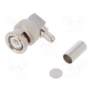 J01000A1258 Connector: BNC; plug; male; angled 90°; 50Ω; soldering,crimped QWT79NisvyuqtTSeCxENwa6-rkryZkePoFrHYEfY2BQ