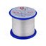 SCW-0.90/250 Silver plated copper wires; 0.9mm; 250g; Cu,silver plated; 44m eNS596HeCmMmS9fw6j74wWXSgjJuLTFRsVmd-Usjnhw