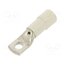 BM00837 Tip: ring tube; M8; Ø: 8.4mm; 50mm2; crimped; for cable; insulated pQHJKdoxFalibMzSyGZWJEhSrWHQgvCE_XyVBsAopK0