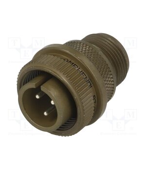97-3106A-14S-1P Connector: circular; plug; for cable; PIN: 3; male; soldering; 97 65dxWO-F3mRM1IFaPcQAhtCX7bQBPKXOuBN1ShsO-8g