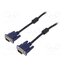 AK-AV-07 Cable; D-Sub 15pin HD plug,both sides; black; 3m F6WhhK0z6UdiMROAJhyV6YhURfsL8fYJD1eWEXvqR80