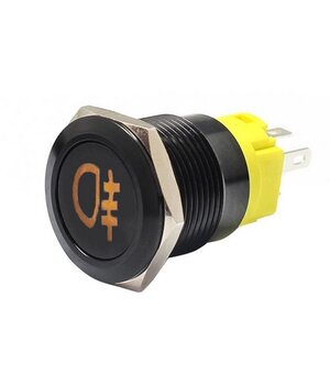 Savienotājs bez fiksācijas 12–24 VDC, 16 mm, melns, aizmugurējam miglas lukturim, ar dzeltenu fona apgaismojumu

 CPR4316PJ_2.jpg