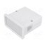 KM-61 + PC GY Enclosure: panel; X: 72mm; Y: 72mm; Z: 36mm; ABS; grey; screwed lFChErbOs8ky9iHrCAMfB-d0OC2d7goq8vVzB5OjFnA