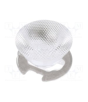 CA12064_EMILY-M LED lens; round; plexiglass PMMA; transparent; 15÷18°; H: 14.9mm 58VzcuwRCmR-rOSZFS3CYzjy43GlW4OlLV12ex2eFO4
