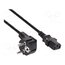 AK-PC-08S Cable; H03VV-H; 3x1.5mm2; PVC; 10m; black; 10A; 250V; Core: Cu eburtVq3mkd7apxGUQSYEvk0F9Qf2x8KgyxYAjgFdDY