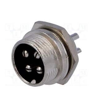 VG04012 Connector: microphone; socket; male; PIN: 4; for panel mounting cmZagi2YJV66twofJSuRQVVE0qVUyD0kPbsKQAveANE