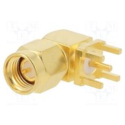 132135 Connector: SMA; plug; male; angled 90°; 50Ω; THT; for cable; PTFE R9qKXOCPhSmULIsTxh9qYMWC2kSxGisZ-VEWP8nrD_k