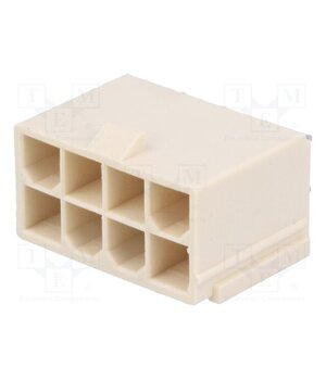 87427-0842 Connector: wire-board; socket; male; PIN: 8; Mini-Fit Jr; straight 7NfpiI0il5msdMc7eczIWH5r3avSPZYptD7BCKdEPL8