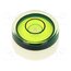 GN 2281-KT-15-G-40-2 Spirit level; H: 8mm; Ømount.hole: 15mm; plastic; Body: white 5BIPYg_jxiDVMmXSWMBknMjuJB7e7g6qO_lF8YxA49o