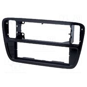 281320-24 Radio frame; Seat,VW,Škoda; 1 DIN; black gloss n1A8HOec1JcHS3WR7gjuzytCfU6ds8j6aodVRjLUrpU