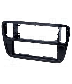 281320-24 Radio frame; Seat,VW,Škoda; 1 DIN; black gloss n1A8HOec1JcHS3WR7gjuzytCfU6ds8j6aodVRjLUrpU
