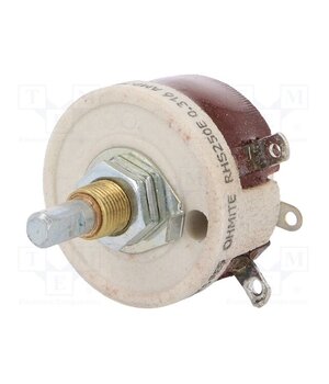 RHS250E Potentiometer: shaft; 250Ω; 25W; 6.35mm; wirewound; Shaft: smooth MH8pcKZI5DrBKpw9CwtkO2J-Hnh-fPAWOzj3u_r4Ot0
