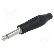 TM2PBMJ Connector: Jack 6,3mm; plug; male; mono; ways: 2; straight; black diZxrwAmbzdVB0kfSBw1-W9zyNW97Ha9MRlWm468yR8