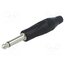 TM2PBMJ Connector: Jack 6,3mm; plug; male; mono; ways: 2; straight; black diZxrwAmbzdVB0kfSBw1-W9zyNW97Ha9MRlWm468yR8
