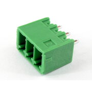 TERMINAL BLOCK 3pin Male, soldered, 3.5mm  300V 8A