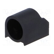 FIX-LED-501 LED housing; 5mm; polyamide; angular; 3 PIN; black; UL94V-2 wSM06Hyv5vgAP4toBThRlE6EZCetluqXNBVsMTsMrBA