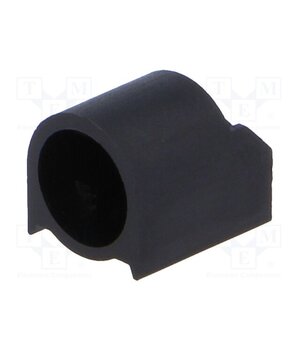 FIX-LED-501 LED housing; 5mm; polyamide; angular; 3 PIN; black; UL94V-2 wSM06Hyv5vgAP4toBThRlE6EZCetluqXNBVsMTsMrBA