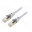 IBHHD Patch cord; RJ45 plug,both sides; S/FTP; 6a; OFC; 0.5m; PVC; grey NyqScVODR1KTw7Dk6Men77AD6ctQAIdf-hJ_Q_bmQjA