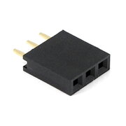 CONECTOR 1x3pin 2.54mm, 3A 250VAC, soldered