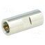 FME2071A2-NT3G-50 Coupler; FME male,both sides; straight; 50Ω; Insulation: POM zDqCW12o_McXMxvBgkxZJuV_RoOGUio7a4-QjVL-gmI