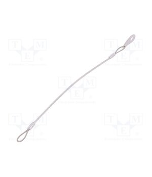 GN 111.2-200-E-TR Retaining cable; with mounting tab and loop; Plating: PVC; 200mm fCwH3eBI3umZaGfHoMHNk0je4oH4LA_mskleG6AFL_4