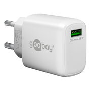 USB QC3.0 (18 W) lādētājs QC3.0: 5 V/3 A; 9 V/2 A; 12 V/1,5 A, balts

 AIQ18B4.jpg