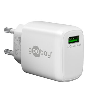 USB QC3.0 (18 W) lādētājs QC3.0: 5 V/3 A; 9 V/2 A; 12 V/1,5 A, balts

 AIQ18B4.jpg