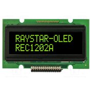 REC001202AGPP5N00100 Display: OLED; alphanumeric; 12x2; Dim: 55.7x32x11mm; green; PIN: 15 -CTmePCEYfN7m0POmlH48YzYB36dwPTWgAuBHcQHehU