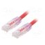 UTP6AX3MRD Patch cord; RJ45 plug,both sides; TX6A™ 10Gig,U/UTP; 6a; wire; Cu N5UunAenJxNemgG89vdLUFfHS3tgerQzMfWLYuyBoMA