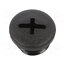 HPM12 BK080 Stopper; M12; 1.5; polyamide; black; Thread: metric; 6mm; 10pcs. 0alSMdJsxmQyK-osWKLenIaeAdtU12vJTQHLT-UkKPo