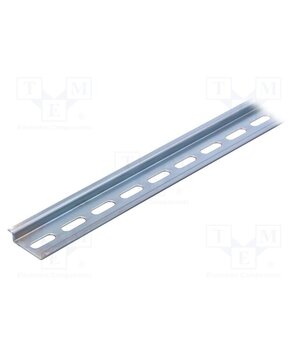 011011 002 040 DIN rail; zinc-plated steel; L: 1m; TS35; Profile ht: 7.5mm 3tApPUCWn-dYP82-zTjz2j9uJWqL36hq0iFhPnILDDs