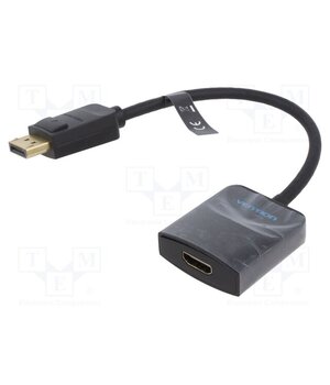 HBGBB Converter; DisplayPort plug,HDMI socket; 4K,UHD 2160p; black bOU5xBBy3IC9fcaVbZCtBg2fMOONTCf9QsqCMp5-TOs
