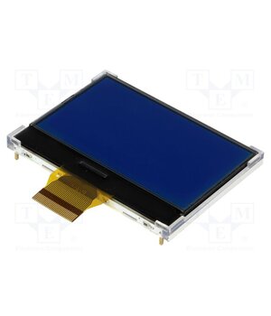 RX12864A1-BIW Display: LCD; graphical; 128x64; COG,STN Negative; blue; LED; 1x29 tK4iNC9ow9YZ_55WW9V6YSicBmc1L0IPPnfNoyI2aHE