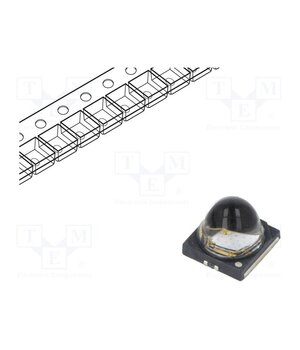 PK2B-3LLE-GNV Power LED; UV; 130°; 700mA; 3W; λd: 390÷400nm; 3.45x3.46mm ExMWUoOAoz0FIYmmS6jFf13PFNH1jiQm5ge5I3iloX4