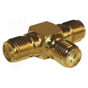 132216 Adapter; SMA female,both sides; Insulation: PTFE; 50Ω; brass 67ugf0DERxMlGh7Tc9CDlt0AiWghfVcyzgPPE5IBpP4