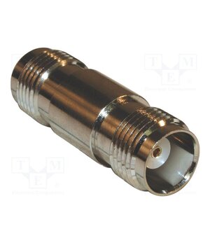 122348 Adapter; TNC female,both sides; Insulation: POM; 50Ω; brass; 11GHz ie-u1FlaevvW24g84dhQpNlFIsa0izp4gKw4NdCG8JA