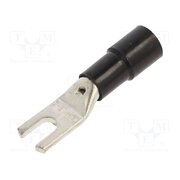 BM005261 Tip: fork; M5; Ø: 5.3mm; 16mm2; crimped; for cable; insulated; tinned cdT1fAauhnWcxJtf-kvtlAFdkzGIgqxmJS2O3hnkjEw