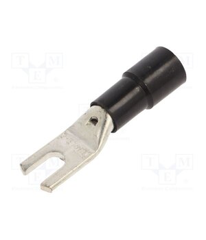 BM005261 Tip: fork; M5; Ø: 5.3mm; 16mm2; crimped; for cable; insulated; tinned cdT1fAauhnWcxJtf-kvtlAFdkzGIgqxmJS2O3hnkjEw