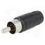 STO 1 SCHWARZ Connector: RCA; plug; male; straight; soldering; black; for cable p36TQzJKmlYeATpffuE71Yl_6-hUiNmCgcKEzvYFoJk