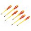 012730606 Screwdriver: insulated-set; insulated,slim; Phillips,slot; 6pcs. Zro1sqFxkC1jpUsTeYWHq-nGRPC9Zq-jV1Nc7aIu_Rc